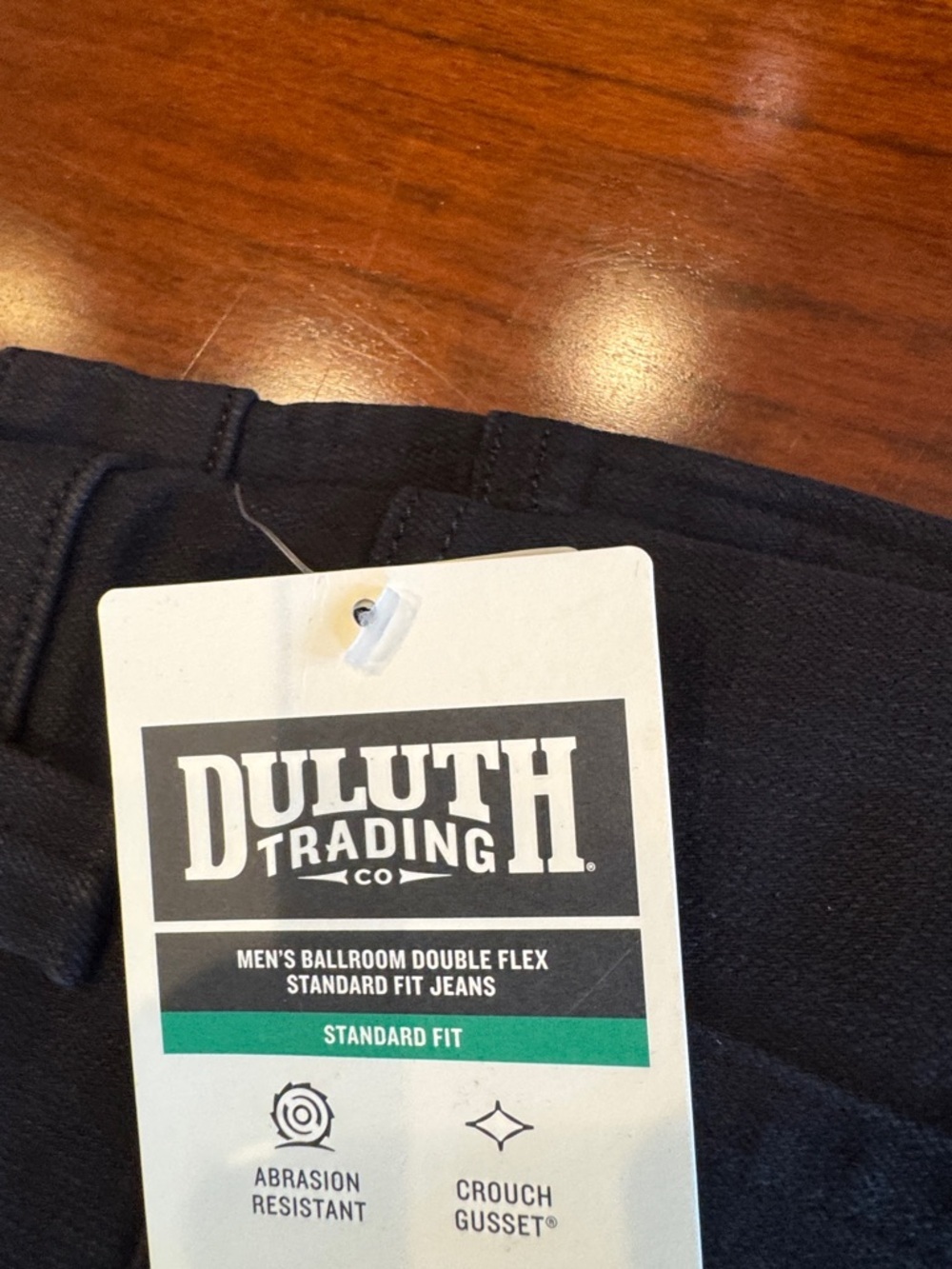 NWT Men’s Duluth Trading Co Black Short-Sleeve Tee - Packaged - Picture 4 of 6